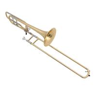 Trombón ajustable Cómo tocar el trombón tenor lacado dorado desde principiantes hasta profesionales (instrumentos de viento metal)