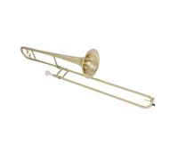 Trombón Alto En Si Bemol Trombón Alto De Latón Lacado En Oro Instrumento De Viento En Si Bemol Con Estuche De Transporte
