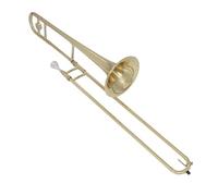 Trombón Alto En Si Bemol Trombón Alto Dorado En Sib Instrumento Musical De Cuerpo De Latón Con Estuche