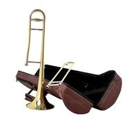 Trombón Alto En Si Bemol Trombón Alto Instrumento De Latón Lacado Dorado Apto Para Principiantes Y Adultos