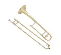 Trombón Alto En Si Bemol Trombón Alto Para Principiantes Tono Sib Instrumento De Viento De Latón Chapado En Si Bemol Con Accesorios