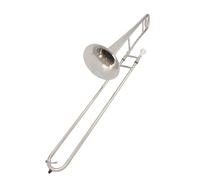 Trombón Alto En Si Bemol Trombón Alto Plateado Con Cuerpo De Latón En Sib Instrumento Musical Profesional