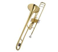 Trombón Alto En Si Bemol Trombón Con Llave Vertical En Si Bemol Instrumento De Marcha De Metal