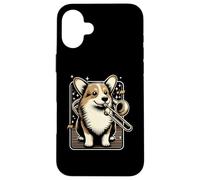 Trombón Corgi Carcasa para iPhone 16 Plus