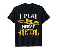 Trombón de Metal Pesado Divertido Jugador de Metales Camiseta