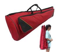 Trombone Case, Gig Bag, Instrument Protection Holder, Padded Storage Accessory 35.83x14.57x2.76 Inches for Travel, Music Practice, Daily Commuting, Band Enthusiasts, Friends, Family, Performers