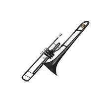 Trombones Instrumentos musicales Tecla C De Níquel Negro Mate Pistón Válvulas Trombón