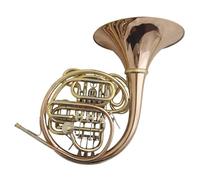 Trompa Francesa BB Single French Horn Amante De La Música F Bb Doble Trompa De Latón Rosa Campana Instrumentos Musicales 4 Válvulas Divididas