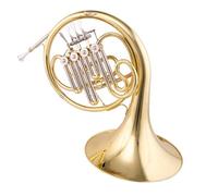 Trompa Francesa BB Single French Horn Instrumento De Trompa Afinación En F Cuatro Teclas Simple Doble Banda De Examen Profesional Actuación(A)
