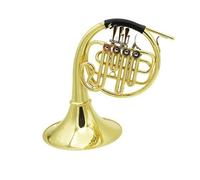 Trompa Francesa BB Single French Horn Instrumento De Trompa En Si Bemol Afinación De Cuatro Teclas Simple Doble Clasificación Profesional De Rendimiento(A)