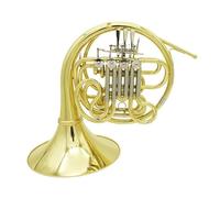 Trompa Francesa BB Single French Horn Instrumento De Trompa En Si Bemol Afinación De Cuatro Teclas Simple Doble Clasificación Tipo De Interpretación(B)