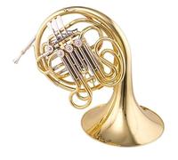 Trompa Francesa BB Single French Horn Instrumento De Trompa Francesa Afinación En F Cuatro Teclas Simple Y Doble Nivel De Rendimiento Profesional(A double row)