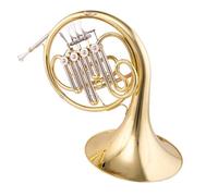 Trompa Francesa BB Single French Horn Instrumento De Trompa Francesa Afinación En F Cuatro Teclas Simple Y Doble Nivel De Rendimiento Profesional(B single row)