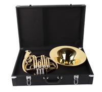 Trompa Francesa BB Single French Horn Instrumento De Trompa Francesa De Cuatro Teclas Material De Latón De Una Sola Prueba De Rendimiento Grado De Afinación En Si Bemol Para Adultos