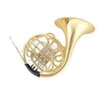 Trompa Francesa BB Single French Horn Instrumento Musical De Latón Francés De 4 Teclas Con Afinación En F Y Bb Con Estuche