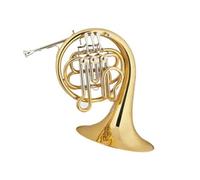 Trompa Francesa BB Single French Horn Tipo De Rendimiento Lacado Dorado Cuerpo Y Campana De Latón Amarillo Llave En Si Bemol Trompa Francesa Pequeña