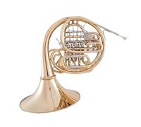 Trompa Francesa BB Single French Horn Trompa Doble De 4 Teclas Afinación En Sib Y Fa Latón Dorado Instrumento Musical Profesional