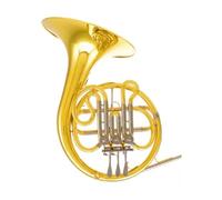 Trompa Francesa BB Single French Horn Trompa En Si Bemol Cuatro Teclas Simple Doble Instrumento De Viento Metal Profesional(C 725)