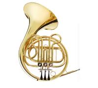 Trompa Francesa BB Single French Horn Trompa En Si Bemol Instrumento De Metal Transpuesto De Cuatro Teclas Simple Y Doble(B 710)