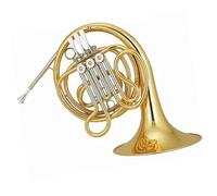 Trompa Francesa BB Single French Horn Trompa Francesa Con Llave En Eb Y F Lacada En Oro Instrumento De Viento Metal Profesional