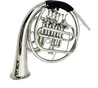 Trompa Francesa BB Single French Horn Trompa Francesa Dividida De 4 Llaves Afinación En Sib Y Fa Instrumento Musical Chapado En Latón Con Estuche Y Accesorios