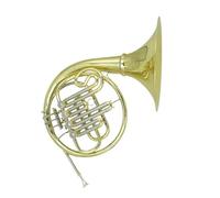 Trompa Francesa BB Single French Horn Trompa Francesa Doble De 4 Pulgadas De Material De Latón Amarillo Profesional Con Campana Golpeada En Si Bemol