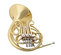 Trompa Francesa BB Single French Horn Trompa Francesa Doble Dorada Para Amantes De La Música Profesional Latón Dorado Completo