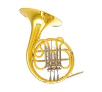Trompa Francesa BB Single French Horn Trompa Francesa En Si Bemol Instrumento De Viento Metal De Cuatro Teclas De Una Y Dos Filas(C 725)