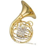 Trompa Francesa BB Single French Horn Trompa Francesa Instrumento De Metal Doble Tres Cuatro Teclas Una Si Bemol Fa(D)
