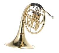 Trompa Francesa BB Single French Horn Trompa Francesa Profesional En Sib Simple 3 Llaves Latón Lacado En Oro Con Estuche De Transporte