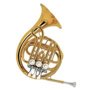 Trompa Francesa BB Single French Horn Trompa Giratoria Para Principiantes Profesional Lacada En Oro Tono F