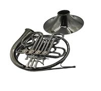 Trompa Francesa BB Single French Horn Trompa Profesional De Doble En Si Bemol A Fa Superficie De Níquel Negro