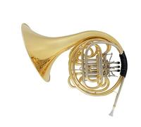 Trompa Plana F/B De Doble De 4 Teclas, Cuerpo De Tubo Dorado Lacado De Latón, Tubo De Paso De Cobre Blanco, Trompa kit de trompa francesa