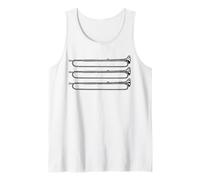 Trompeta Barroca o Trompeta Natural para Trompetista Camiseta sin Mangas