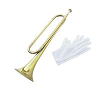 Trompeta BB Bugle Instrumento Musical Portátil Trompeta Que Sopla De Latón Para Principiantes