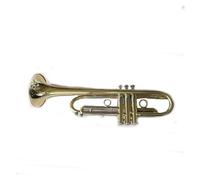 Trompeta Bb Calidad Laca Dorada Trompeta Chapada En Plata Instrumentos Musicales De Latón Trompeta Tipo Compuesto