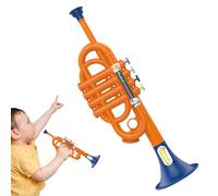 Trompeta De - ABS 32x10.2x9.9cm | Juego para Niños Trōmpeta Juguete Musical Educación Temprana Instrumento De Aprendizaje para Niños Niñas Preescolar Jardín De Infantes Juego Y Aprendizaje Mu
