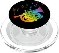 Trompeta de Bolsillo arcoíris/músicos Gay/Orgullo LGBTQ+ PopSockets PopGrip para MagSafe