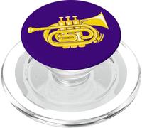 Trompeta de Bolsillo para Entusiasta Trompetas en La Banda PopSockets PopGrip para MagSafe