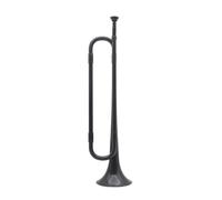 Trompeta De Corneta Plana B, Banda Escolar, Bocina De Plástico De Caballería Con Boquilla, Instrumento Musical De Latón Para Principiantes (Color : Bk)