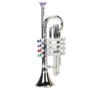 Trompeta de juguete - Instrumento de viento musical para niños | Juguetes de instrumentos musicales simulados para niños para la escuela en casa Kindergarten Classroom Aroom Trompet Toy para Time de j
