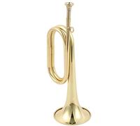 Trompeta de latón C, diseño de 32 cm para músicos principiantes, calidad de sonido profesional para conjuntos