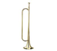 Trompeta de latón para la escuela, orquestas para niños, corneta con boquilla, instrumentos musicales para principiantes, grandes zancadas, instrumento musical de corneta española