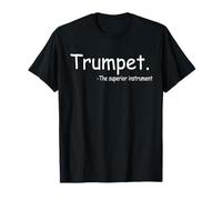 Trompeta El Instrumento Superior Banda Divertida Trompetista Camiseta
