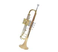 trompeta estándar Instrumento de trompeta en Si bemol que ahorra mano de obra para principiantes Jóvenes pioneros para tocar baterías y trompetas