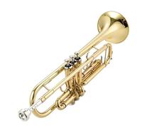 trompeta instrumento musical B Trompeta Plana Instrumento Pistón Adulto Examen De Grado Principiante Tocando Oro