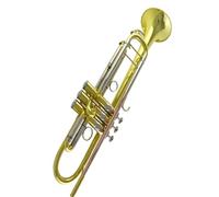 trompeta instrumento musical Instrumento De Trompeta Boquilla De Bronce Fosforado Boca De Trompeta B Plana Examen De Grado Principiante Rendimiento Profesional