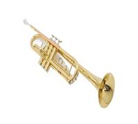 trompeta instrumento musical profesional Choice Band Performance Instrument Instrumento De Latón Trompeta Profesional Lacada En Oro