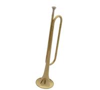 trompeta instrumento musical profesional Instrumento Musical Trompeta Tambor Banda Cuerno Tratamiento Superficial Lacado Oro