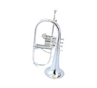 trompeta instrumento musical profesional Trompeta Profesional De Gama Alta Sib Plateada Si Bemol